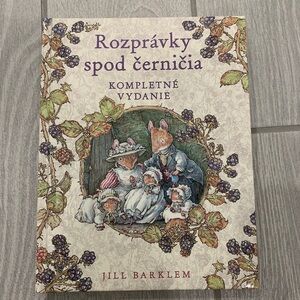 Illustrated slovak children’s book “Brambly Hedge Stories” by Jill Barklem